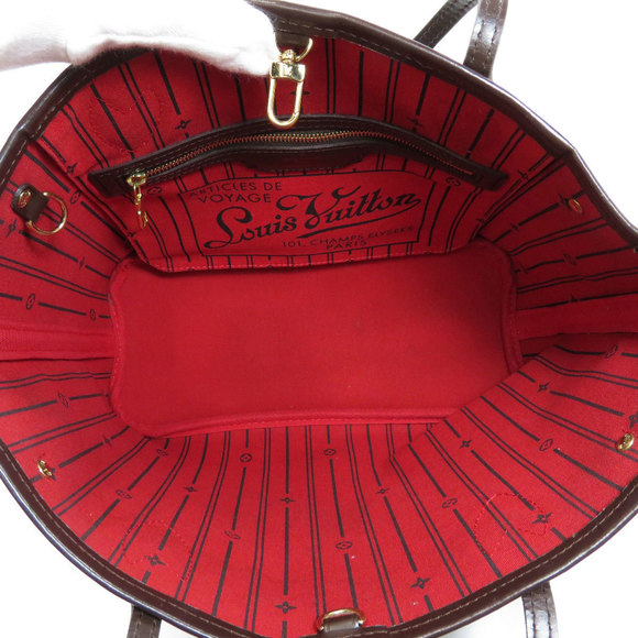 Louis Vuitton Neverfull PM Damier Ebene Tote Bag - Picture 5 of 8